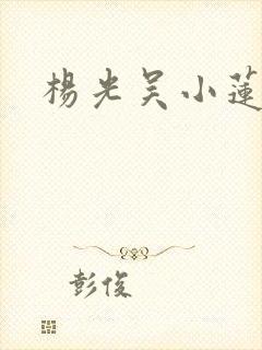 杨光吴小莲
