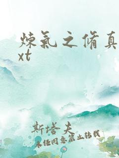 炼气之修真者txt