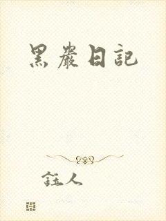 黑岩日记