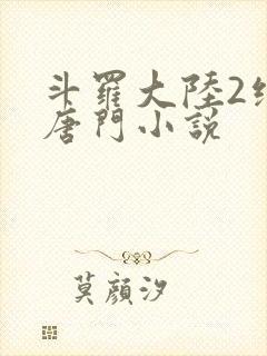 斗罗大陆2绝世唐门小说