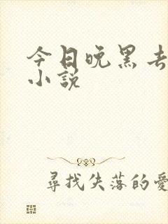 今日晚黑去见你小说