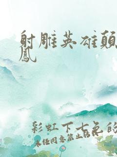 射雕英雄颠倒鸾凤