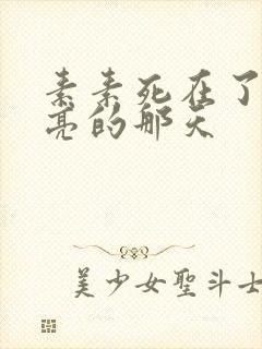 素素死在了最漂亮的那天