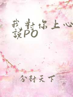 我对你上心了小说PO