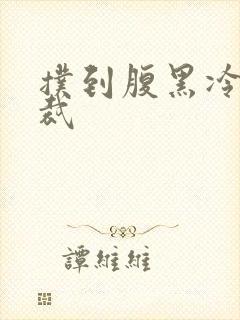 扑到腹黑冷面总裁