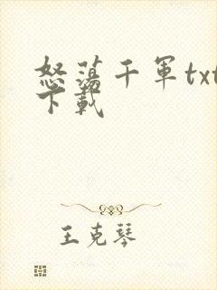 怒荡千军txt下载