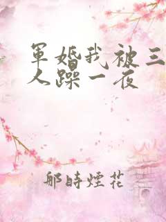 军婚我被三个男人躁一夜