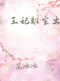 王妃离家出走