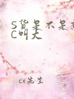 S货是不是想挨C叫大