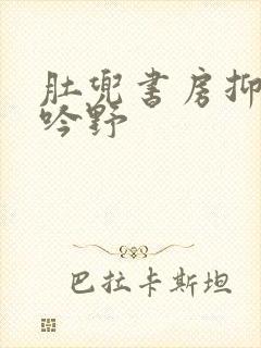 肚兜书房抑制低吟野