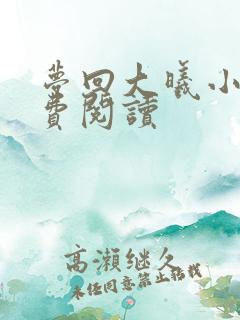 梦回大曦小说免费阅读