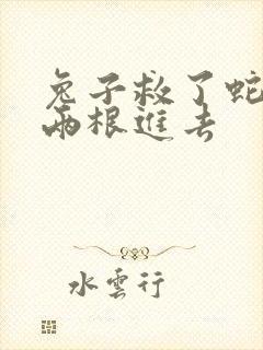 兔子救了蛇被蛇两根进去