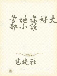 爹地你好大第二部小说