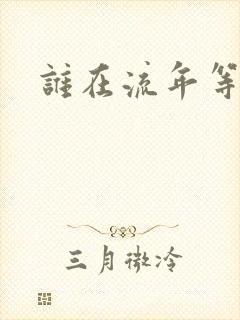 谁在流年等相遇