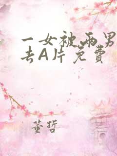 一女被两男桶进去A片免费