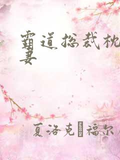 霸道总裁枕边前妻