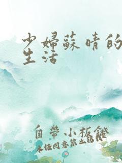 少妇苏晴的性荡生活