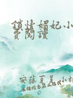 锁情媚妃小说免费阅读