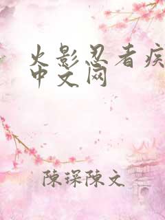 火影忍者疾风传中文网