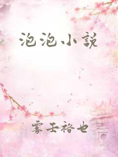泡泡小说