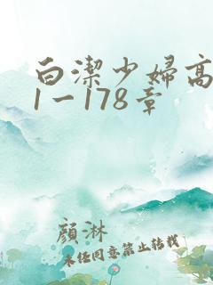 白洁少妇高义第1一178章