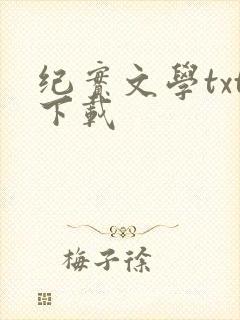 纪实文学txt下载