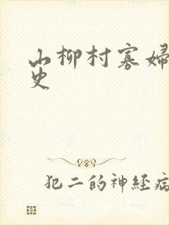 山柳村寡妇的情史
