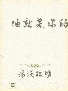 他就是你的新郎