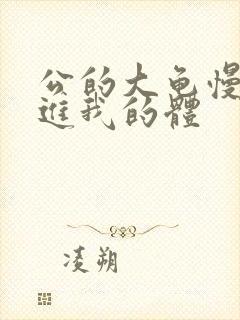 公的大龟慢慢挺进我的体