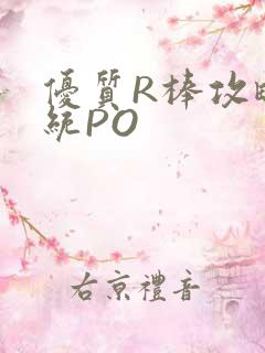 优质R棒攻略系统PO