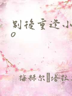 别后重逢小说po