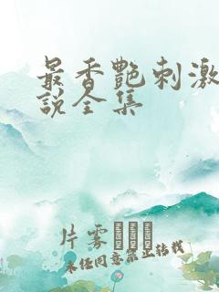 最香艳刺激的小说全集