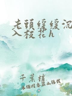 老头缓缓沉腰进入校花h