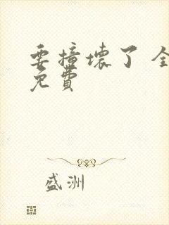 要撞坏了 全文免费