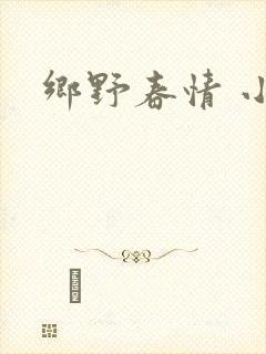 乡野春情 小说