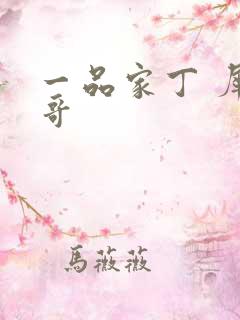 一品家丁 犀利哥