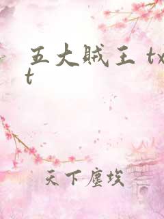 五大贼王 txt