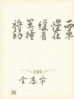 将军缓慢而有力的撞着在车视频