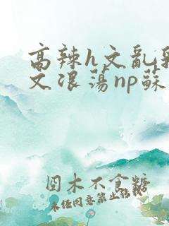 高辣h文乱乳h文浪荡np苏夏