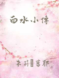 白水小传