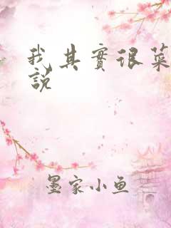 我其实很菜的小说