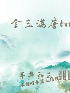 金玉满唐txt