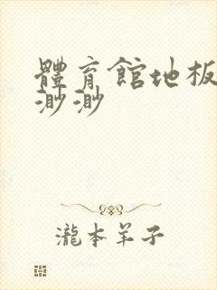 体育馆地板上c渺渺