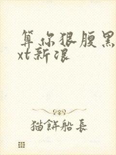 算你狠腹黑男txt新浪