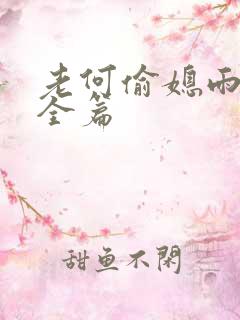 老何偷媳雨嫌儿全篇