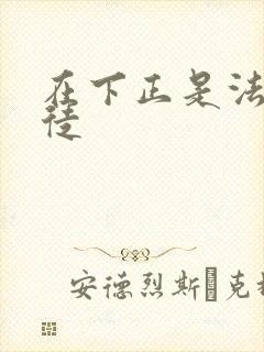 在下正是法外狂徒