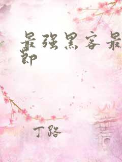 最强黑客最新章节