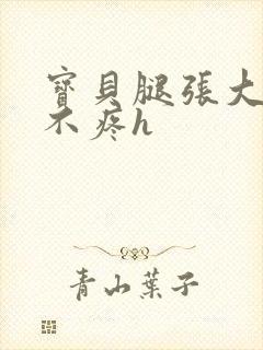 宝贝腿张大点就不疼h