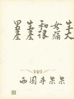 男生和女生一起差差很痛大全免费下载