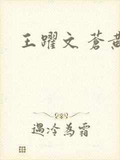 王跃文 苍黄
